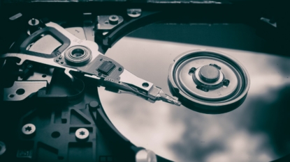 photo of optical disc drive